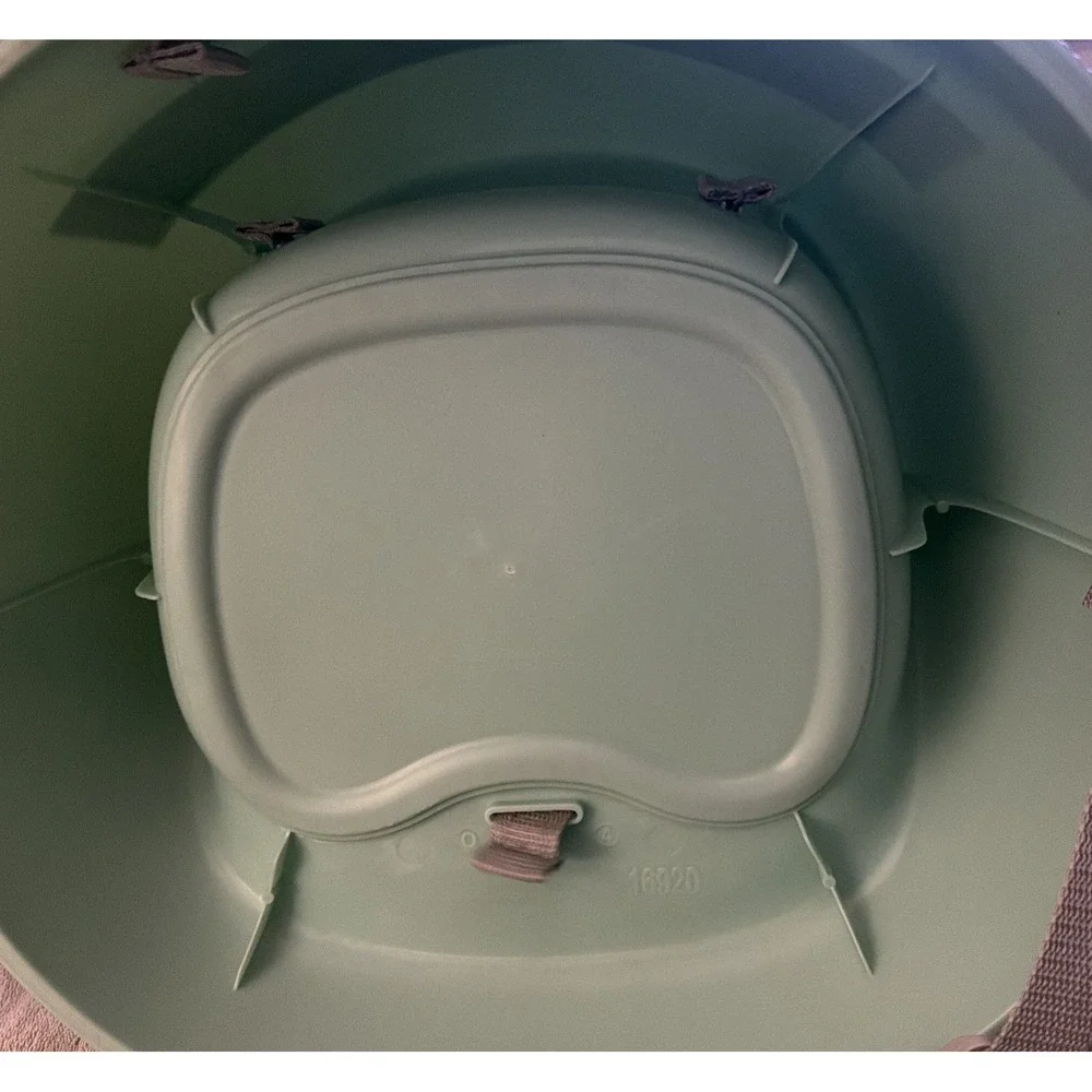Booster Seat Toddler Ingenuity My Spot Sage Green Easy-Clean 3-Point Harness